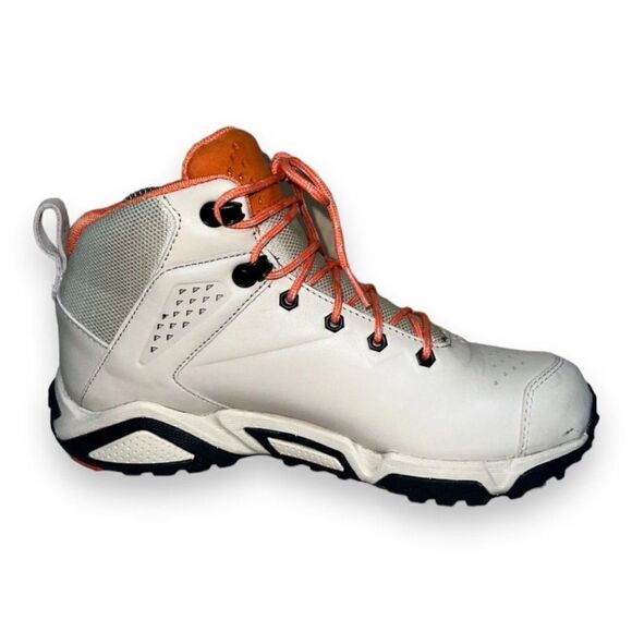 Under Armour Tabor Ridge Hiking Boots Beige/Orange 1264714-280 Women's 7 - Picture 6 of 10